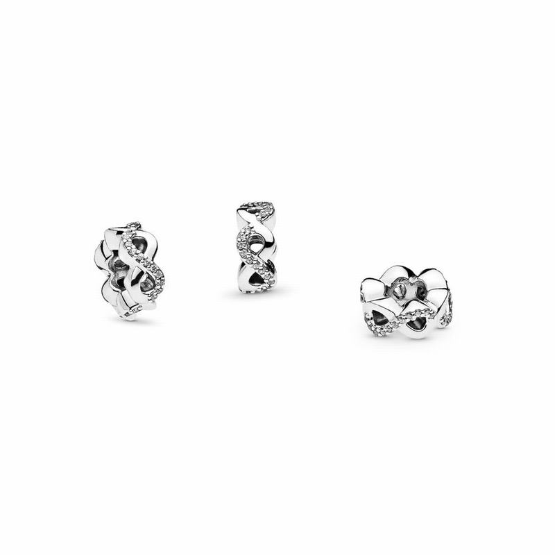 Pandora Infinite Love Charm Europe - Sterling Silver/Cubic Zirconia - 621903PEC